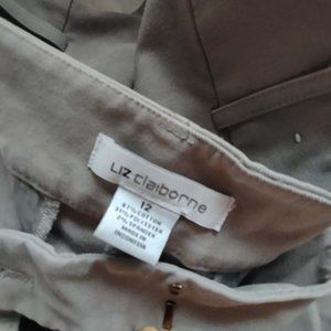 Liz Clairborne gray pants size 12